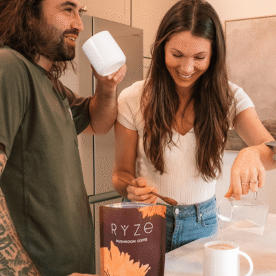 RYZE Bundle (Mushroom Coffee + Probiotic Creamer) - Image 4
