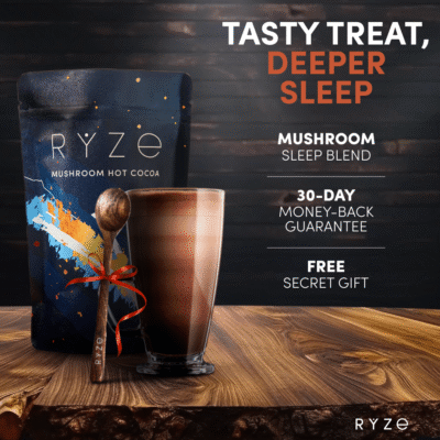 RYZE Hot Cocoa – with 6 Sleep Superfoods to Help Fall Asleep and Stay Asleep - Image 5