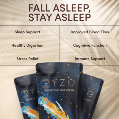 RYZE Hot Cocoa – with 6 Sleep Superfoods to Help Fall Asleep and Stay Asleep - Image 4