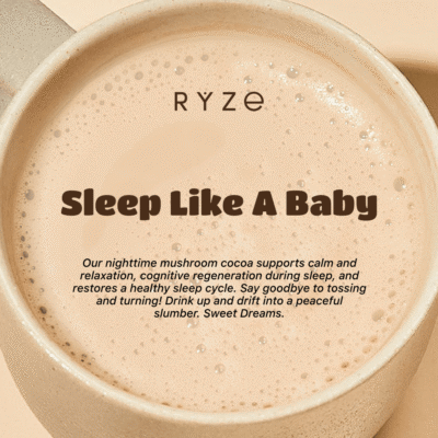 RYZE Hot Cocoa – with 6 Sleep Superfoods to Help Fall Asleep and Stay Asleep - Image 6